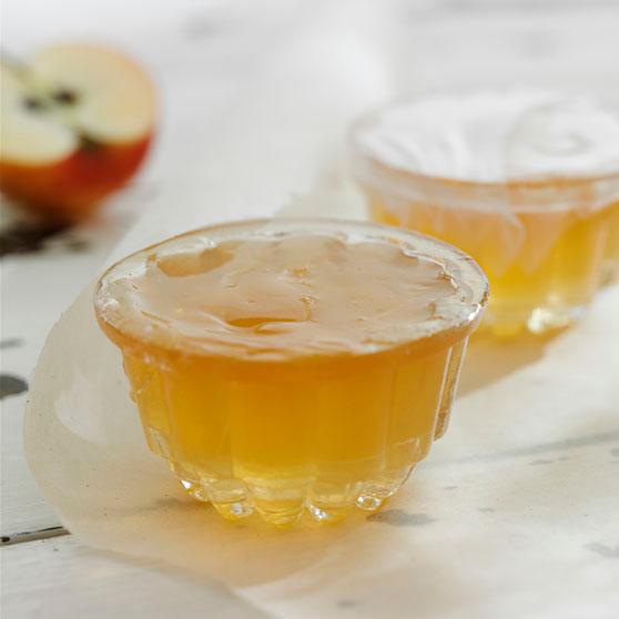 Æblegelé med calvados