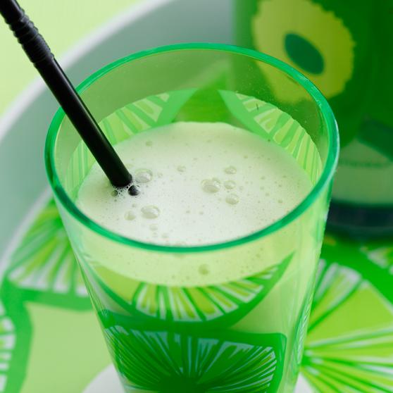 Grøn æblemilkshake