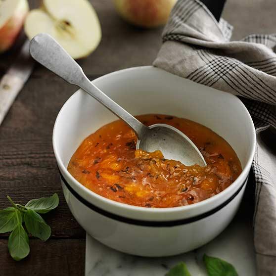 Æble-appelsinmarmelade