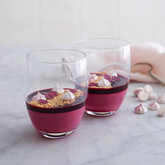 Solbær pannacotta