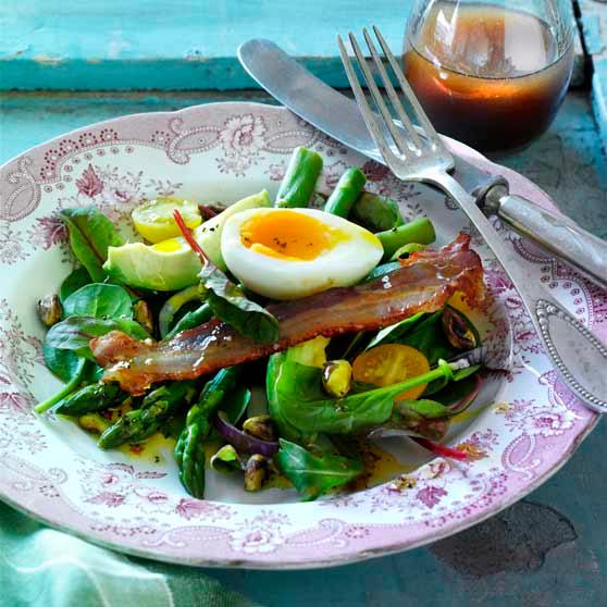 Påskesalat med bacon