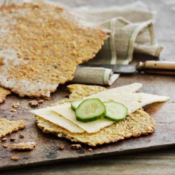 Glutenfri knækbrød