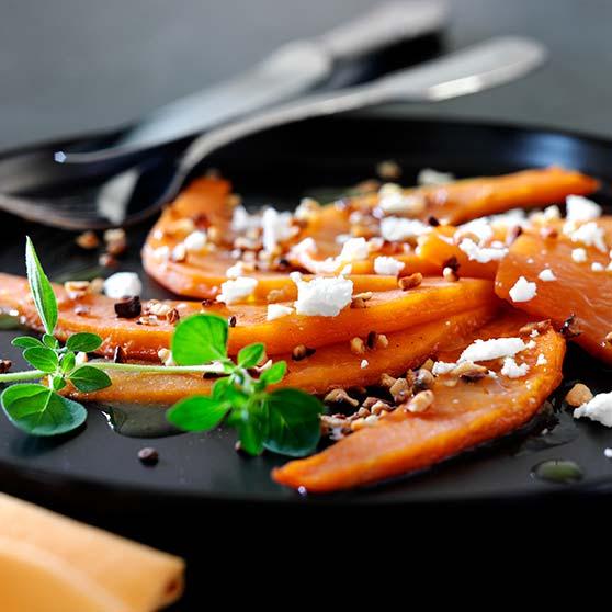 Pumpkin carpaccio