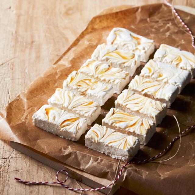 Skumfiduser med saltkaramel