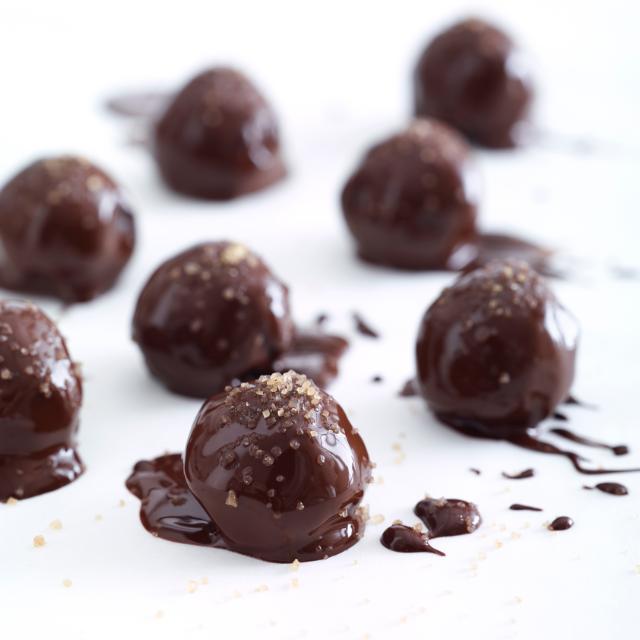 Muscovado truffles