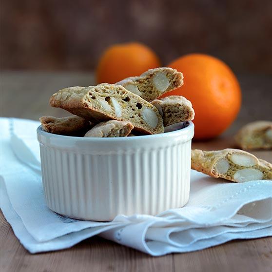 Appelsin-Cantuccini (italienske biscotti)