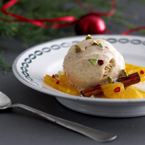 Appelsinsalat med juleis