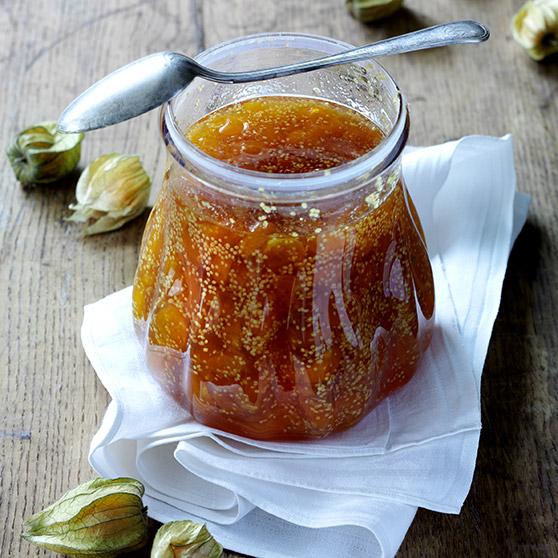Marmelade af ananaskirsebær