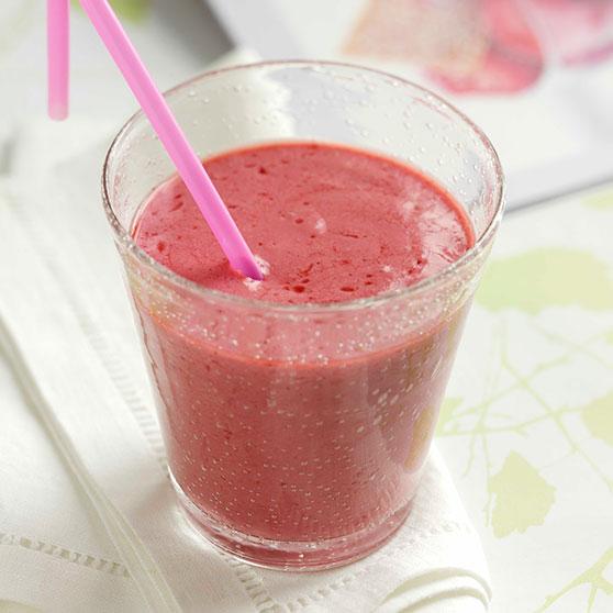 Hindbærsmoothie