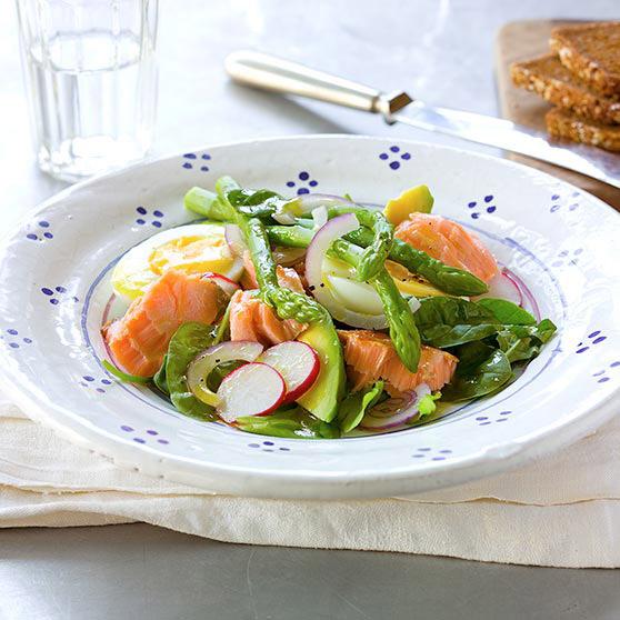 Smoked fish salad