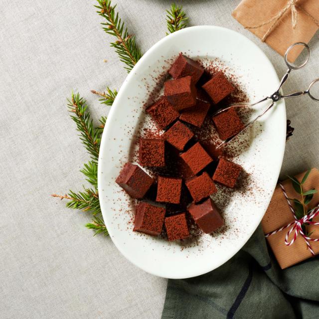 Blød chokoladefudge