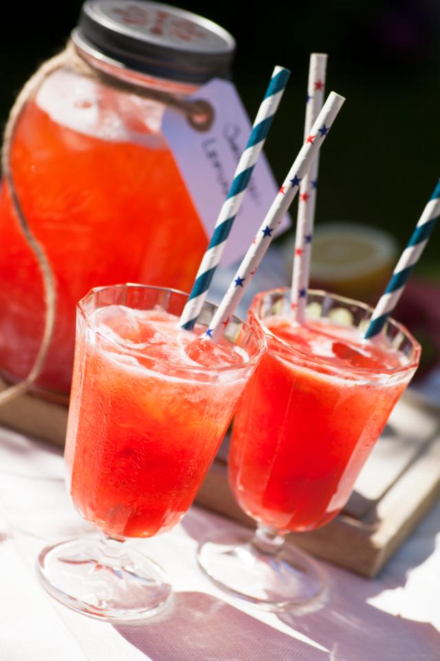 Jordbærlemonade