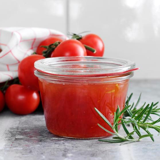Økologisk tomatmarmelade